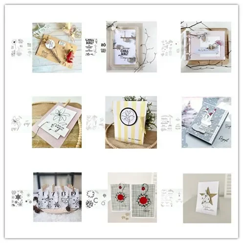 New Arrival Presell Christmas Dies and stamps for DIY Scrapbooking/photo album Decorative Embossing DIY Paper Cards