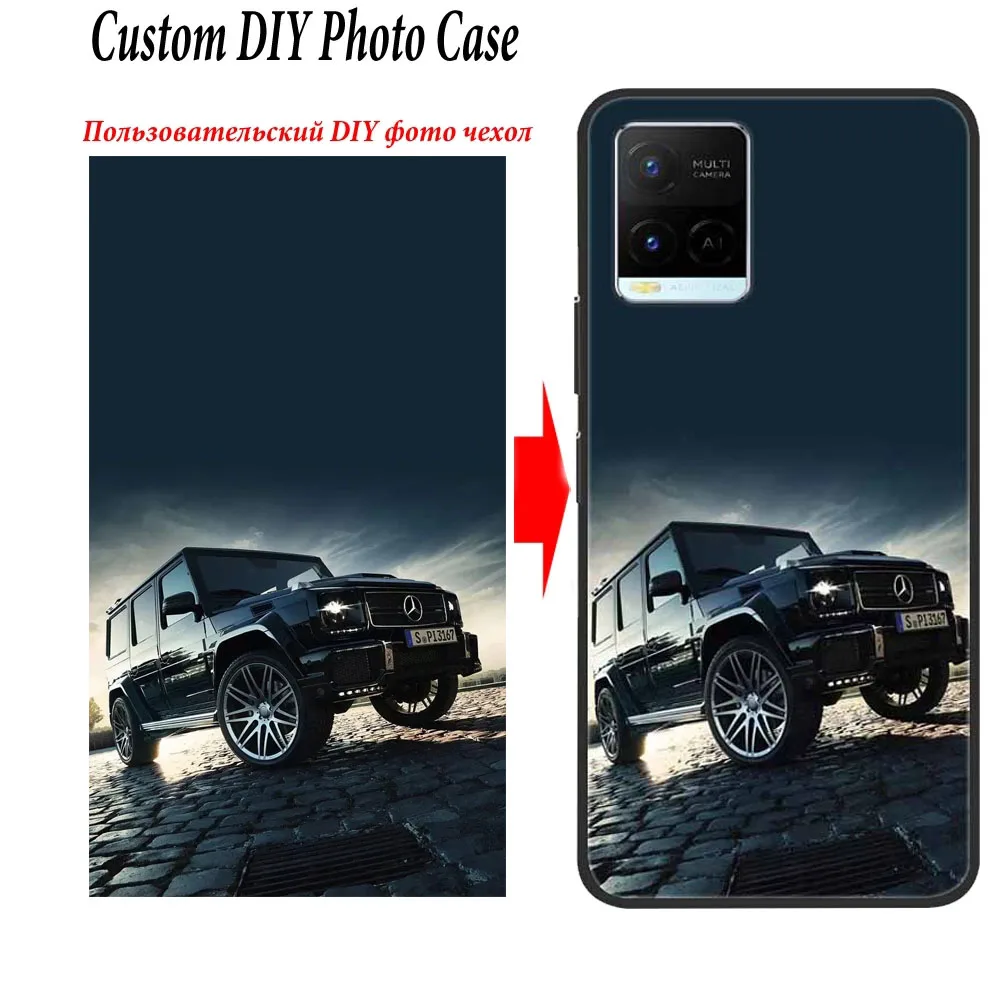 Personalized Silicone Phone Case with DIY Photo Design