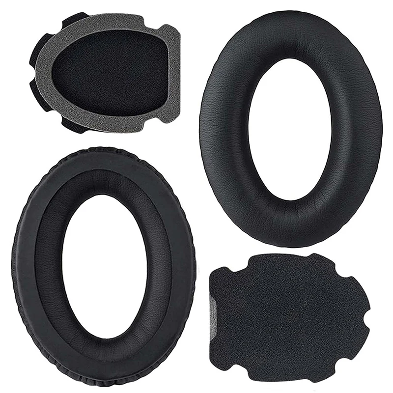 1 Paio Di Auricolari Cuffie Cuscinetti Per Le Orecchie Cuscino Di Ricambio Paraorecchie In Schiuma Morbida Memory Sponge Cover Per Bose Aviation Heads