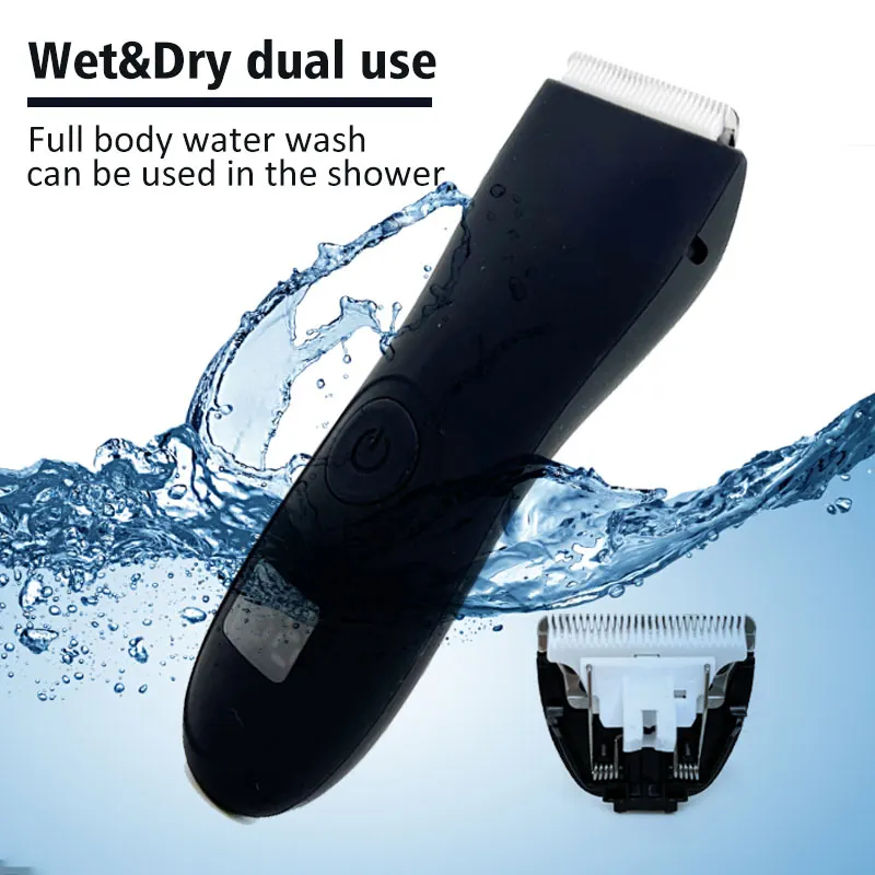 Hair Trimmer for Men Intimate Areas Zones Places Epilator Electric Razor Shaver Shaving Machine for Man Beard Hair Removal Cut 3
