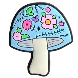 Whimsical Mushroom Shoe Charms for DIY Shoe Decoration and Party Gifts (10)