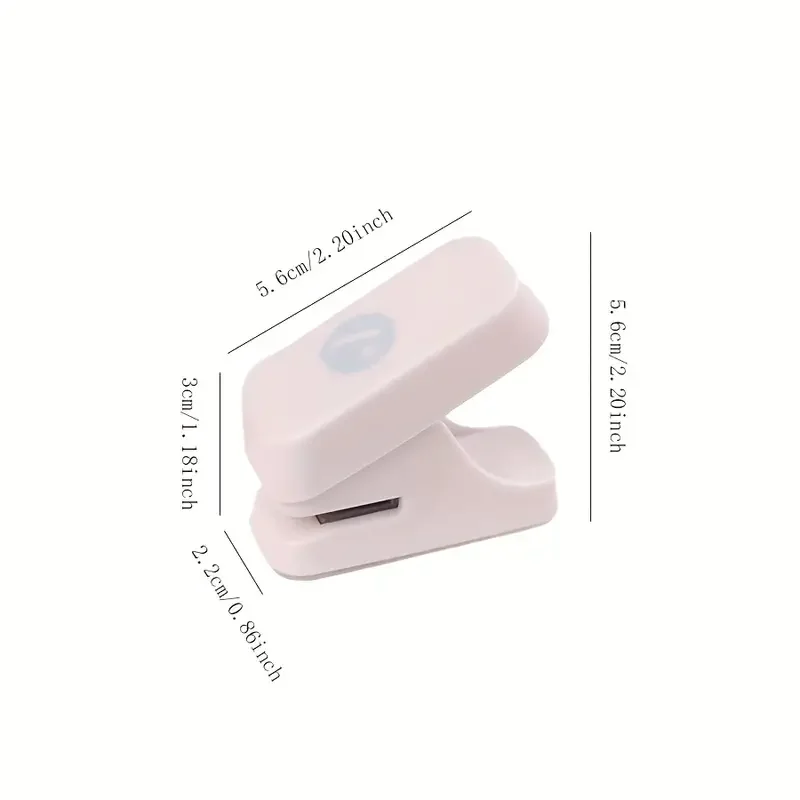 Hole Puncher KW-trio Portable Mushroom Hole Puncher Loose-leaf Disc Ring Binding Cutter T-type Paper Stationery Supplies