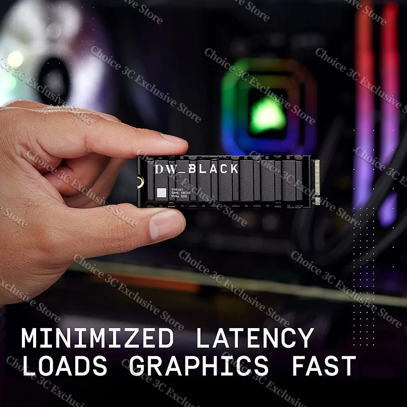 ӿ ָ Ʈ ̺,  SN850X NVMe SSD, PCIe 4.0 M.2 2280, ִ 7300 MB/s ϵ ̺, 4TB, 8TB, ps5, ps4 