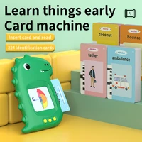 ​​​Talking Early Education Flash Card Machine Toy Kids English Electronic Audio Book Toy Baby Early Education Learn To Speak Toy 2