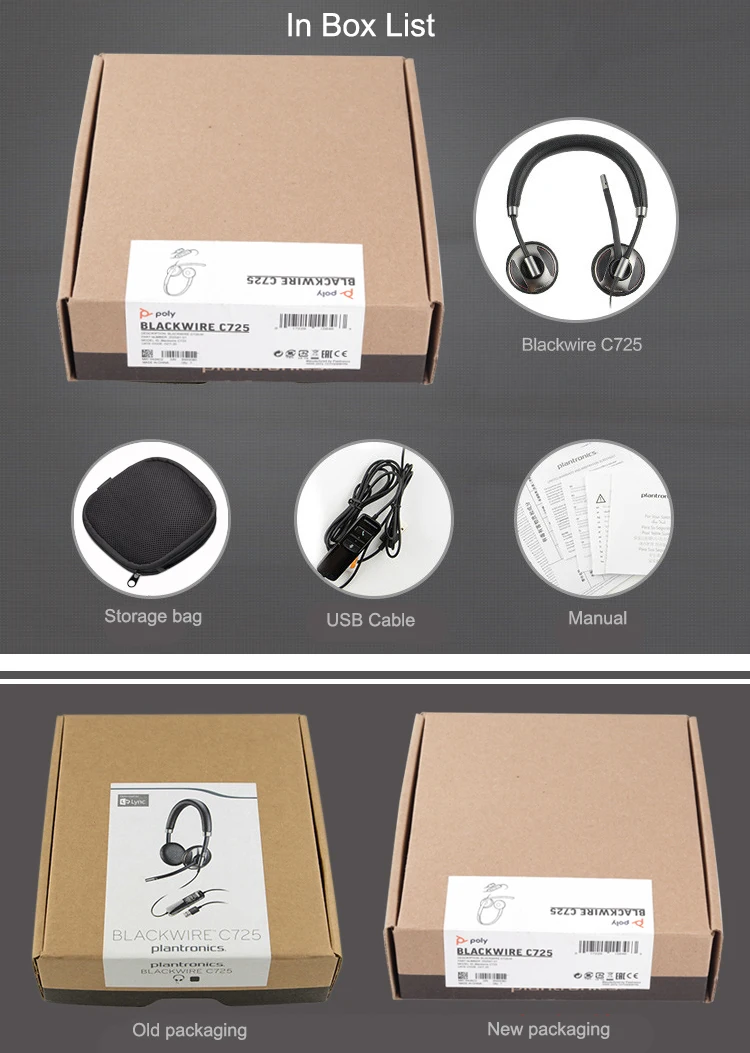 Plantronics Blackwire C725 C725 M ANC 