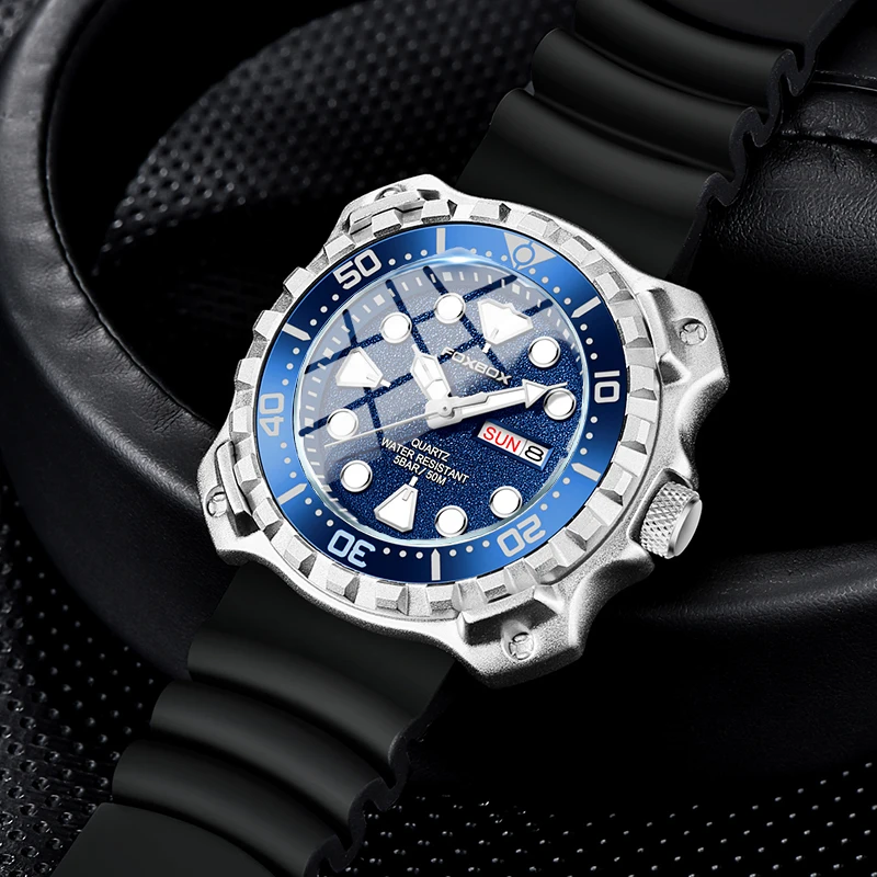 2023 Fashion Mens Watches Fox Top Brand Luxury Big Dial Sports Watch for Men Waterproof Luminous Watch Quartz Date Cloc_voghion.com