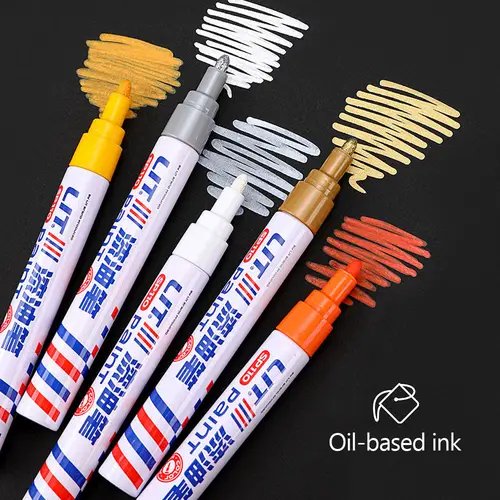 Car Paint Scratch Repair Pen for Cars Coat Scratches Touch Up Remover Tire Oily Mark Pen Waterproof Paint Pencil Car Accessories - Image 3