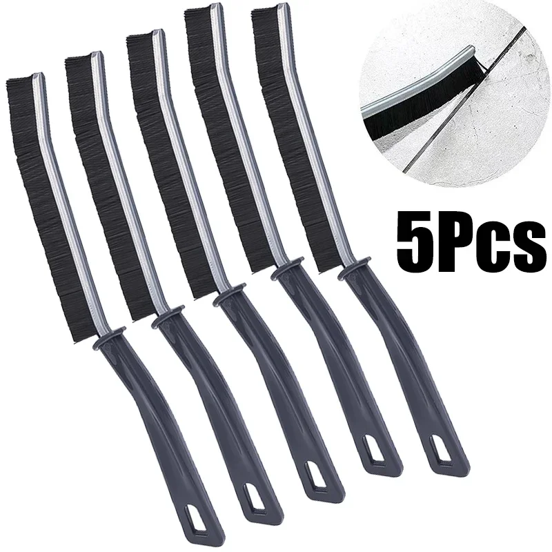 Long Handle Hard Bristle Grout Cleaning Brush
