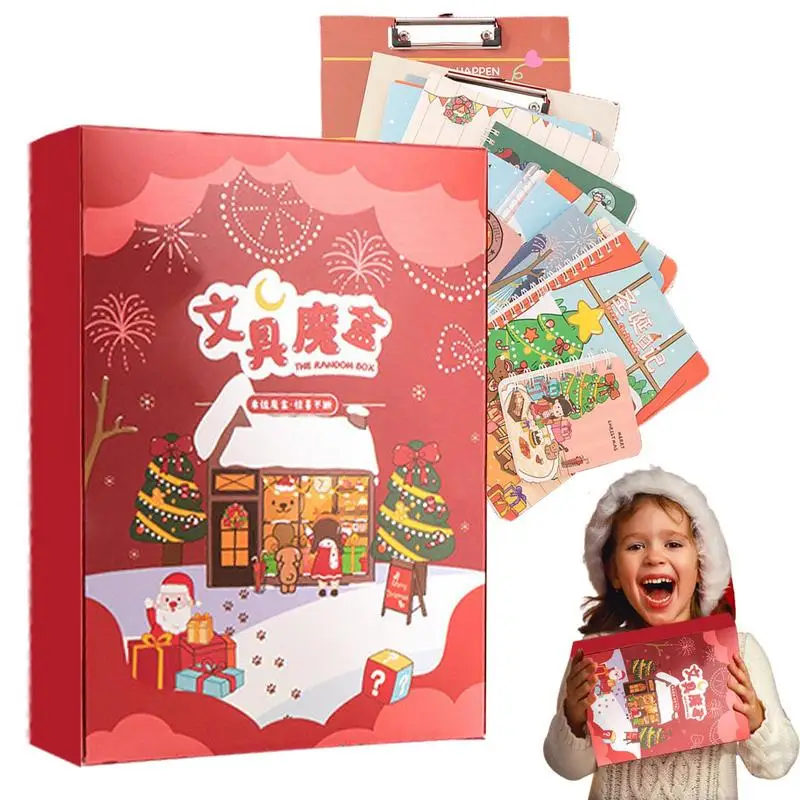 

Stationery Gift Box Set Novel Christmas Stationery Party Favors School Supply Stationery Gift Goodie Box For Kids School Favors