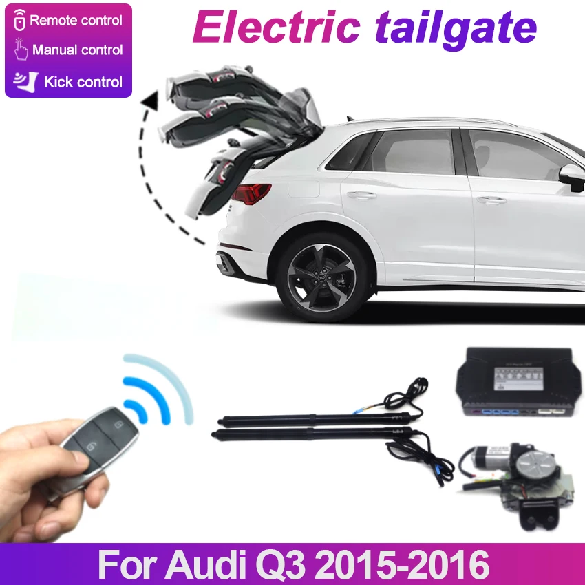 

Для Audi Q3 2015-2016 автомобильная электрическая система подъема задней двери комплект автоматический Открыватель задних ворот Автоматическая подъемная задняя дверь для багажника