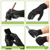 20PCS PU Coated Safety Work Gloves Non-Slip Seamless Knit Work Gloves for Men Gardening Construction Repair Yard Outdoor Gloves 3