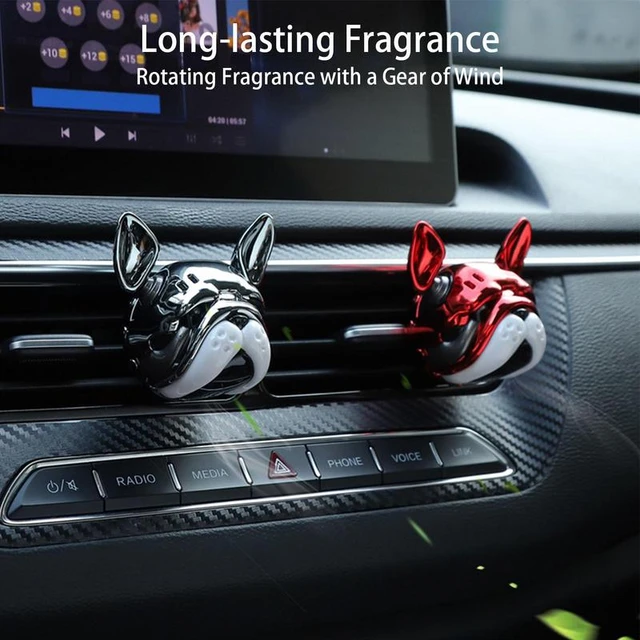 Auto Diffusor Vent Clip Aromatherapie Diffusor Nette Französisch Bulldog Auto  Lufterfrischer Interne ForMen Frauen Automotive Zubehör - AliExpress