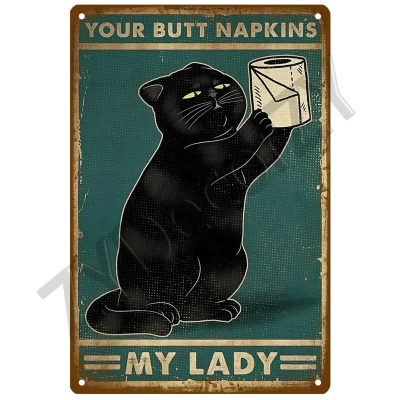 Mann Dame Lustiges WC-Schild Metall Poster Toilettenplatte Blechschild KTV Bar BBQ Shop Badezimmer Wanddekoration Wandbild Home Vintage Foto Pub – Detail 7
