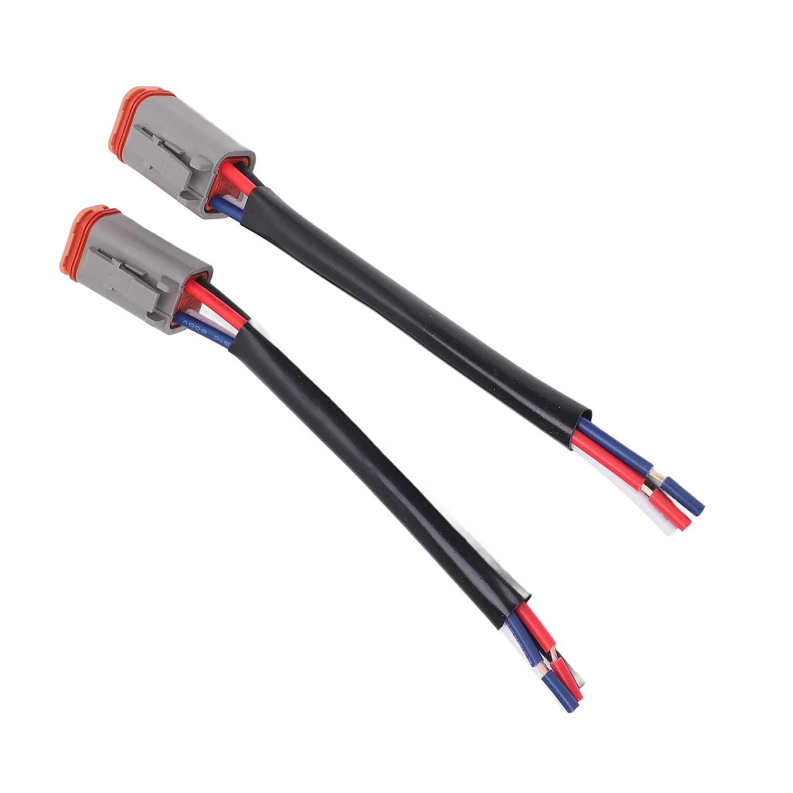 DT 4핀 커넥터 하네스 연결 DT 피그테일 커넥터 쌍, 자동차, 트럭, 보트, LED 작업등에 쉽게 설치 가능