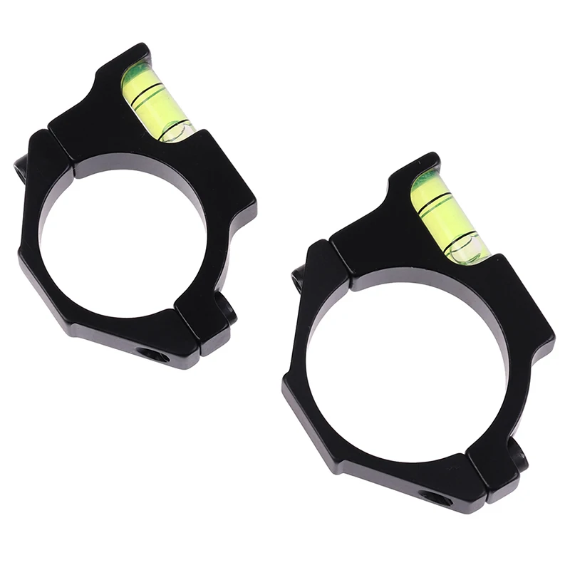 Ring Bubble Level Clamp Bracket 25.4mm/30mm Ring Adapter Bubble Level for Sight Balance Pipe Clamp Bracket for Scope Hunting Riflescope Hunting Accessory