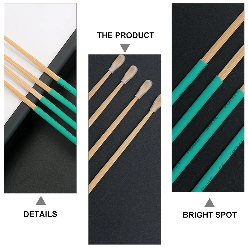 10 Pcs Ear Picking Tool Earwax Picks Cleaning Kit Health Care Pickers Bamboo Handle Accessories Home Use Earpicks Baby 4