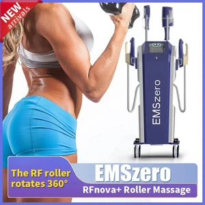 2 IN 1 Roller Muscle Building Fat Removal MachineDLS-EMSZERO New Upgrade Electromagnetic EMSzero Plus Stimulate Body Sculpting