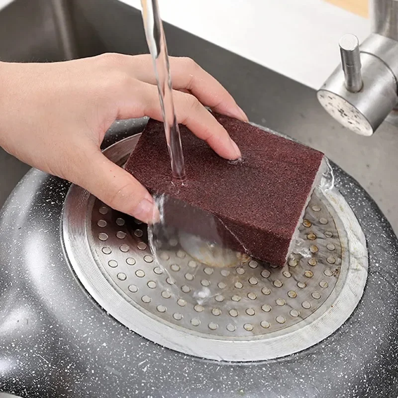 5/10pcs 나노 스폰지 매직 지우개 Carborundum 녹 제거 청소 스폰지 브러시 주방 냄비 접시 녹 제거 에머리 깨끗한 문지름