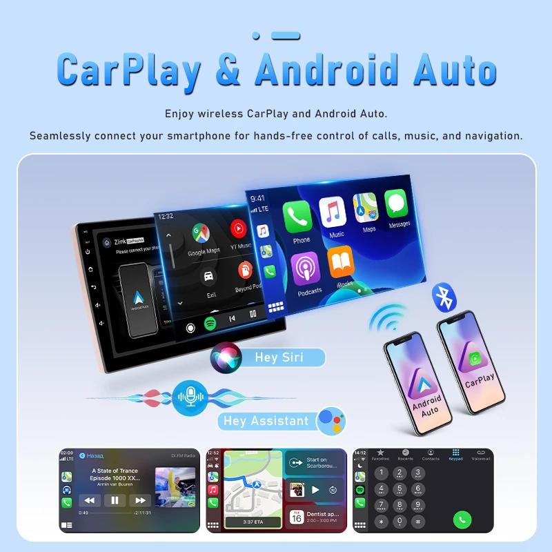Srnubi Radio estéreo de coche para Peugeot 308 308SW 2007-2015 408 2012-2020 Carplay Android Auto Mirror Link BT GPS DVD unidad principal 2