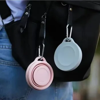 180ml Collapsible Silicone Cup with Lid Foldable