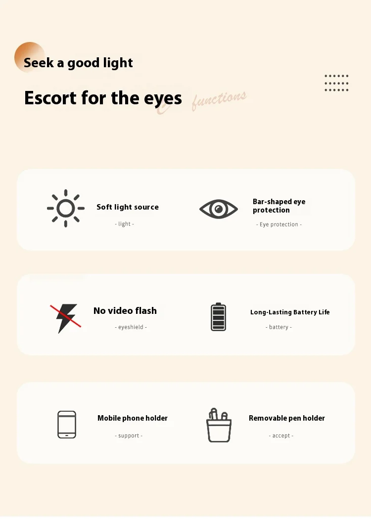 LED double-head desk lamp, 3-level dimmable touch night light, USB rechargeable, eye-protection, foldable bedside reading desk