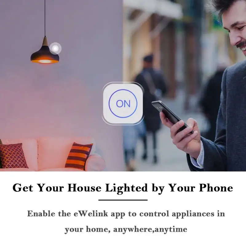 SONOFF Mini-r2 Smart Switch Diy Wifi Smart Switch Module Timer Home Work With Smartthings EWelink Alexa Google Home Alice Smart Switch