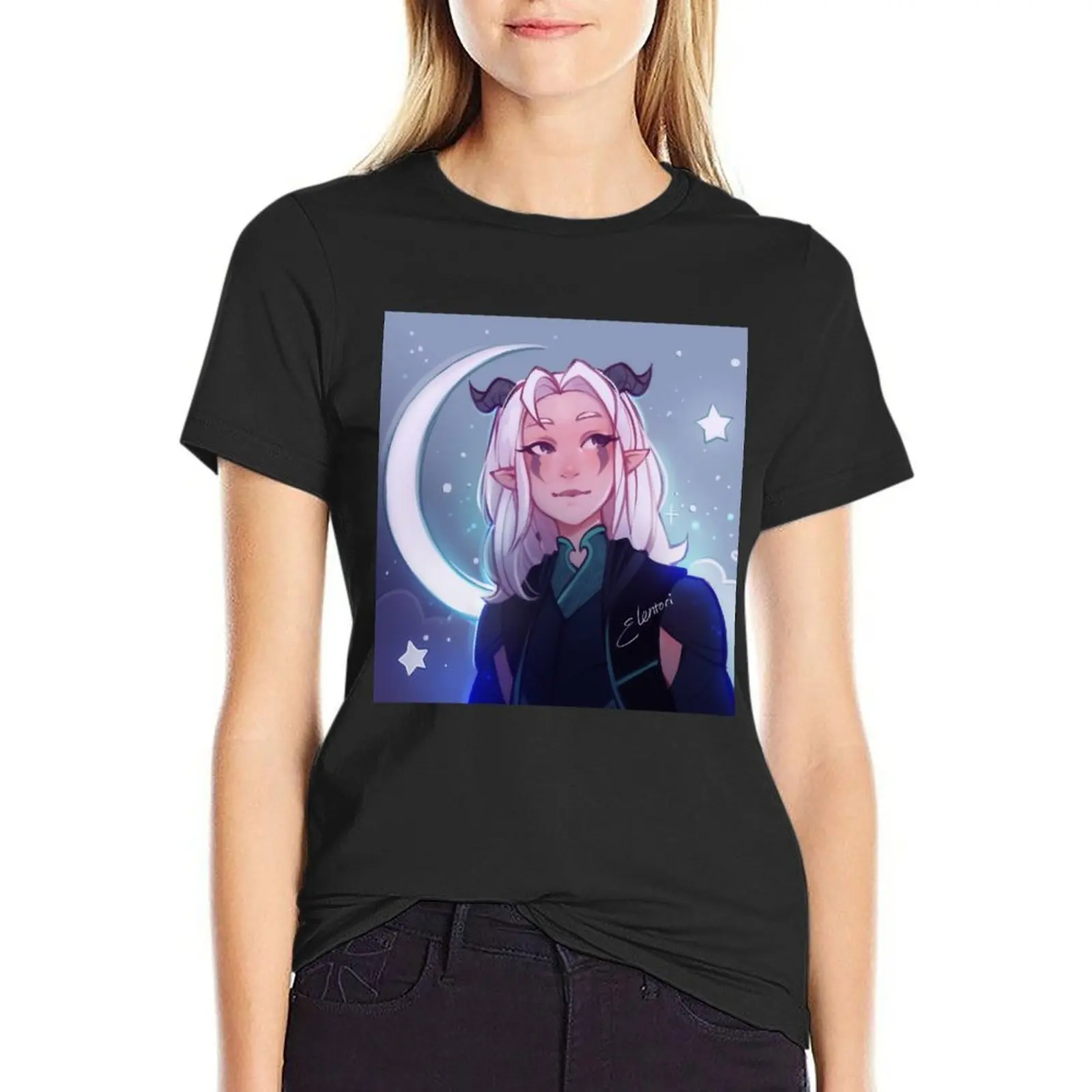 

Rayla T-Shirt oversized Aesthetic clothing lady clothes shirts graphic tees new edition t shirts for Women