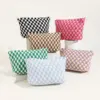 Large Checkerboard Makeup Bag Women Girls Portable Travel Essential Pouch Purse Toiletry Bag Organizer Storage Pencil Case 1