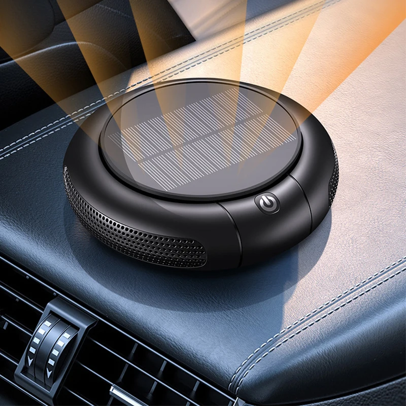 Air Purifier Negative Ion Air Purifier Solar Wireless Charging for Home and Car Filtration Dust Removal Odor Removal