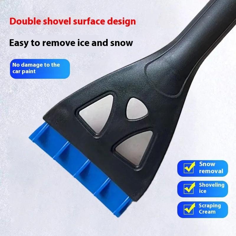 Aluminum Alloy Detachable Telescopic Snow Removal Brush For Car Snow Shovel Multifunctional Scraper Winter Car Ice Scrape