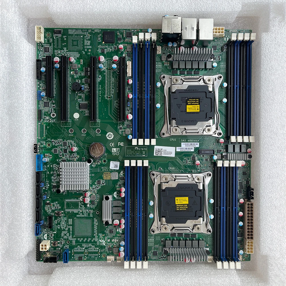 For TYAN E5 Dual Road Motherboard supports 2696 v4 With Sound Card 3GPU S7070 S7070A2NR-B 4 For TYAN E5 Dual Road Motherboard supports 2696 v4 With Sound Card 3GPU S7070 S7070A2NR-B - Image 2
