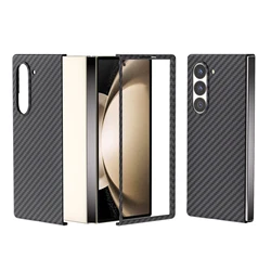 Rugged Armor Carbon Fiber Hard Case - Galaxy Z Fold Special (Black)