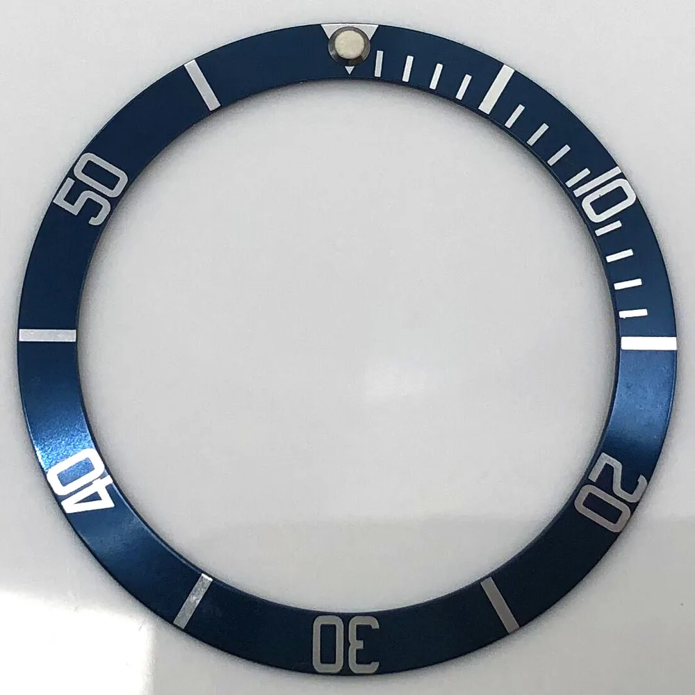 Aluminum Bezel Watch Parts - Multicolor Variety, 39.5mm Outer Diameter