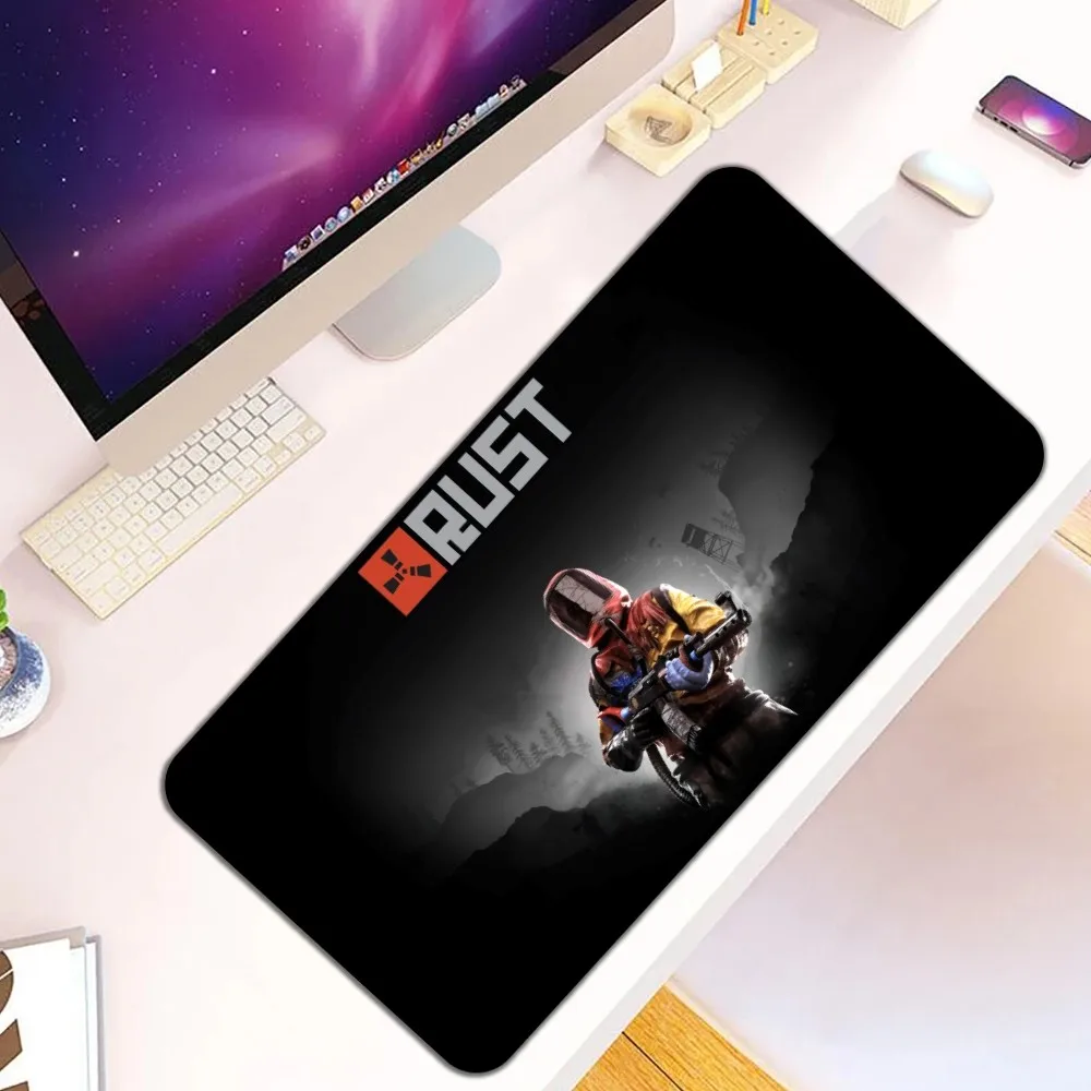 Rust Game Gaming Office Desk Pads Large For Computer Non-slip Lockedge Mouse Pad 2