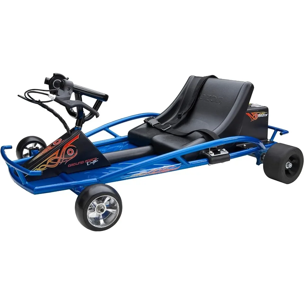 

Ground Force Drifter Kart - Blue Karting 40.25 X 11.75 X 28.5Freight Free Go Kart for Children Entertainment Sports