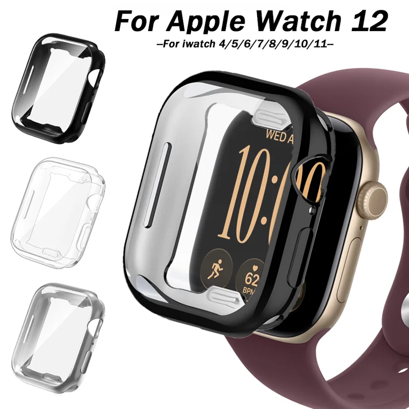Premium TPU Bumper Cover Case with Screen Protector