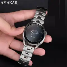 

Titanium Strap for Original Huawei Watch 3 3 Pro 22 mm Titanium Metal Watch Band for Huawei GT 2 Magic 2 GT 2 Pro 2E Wrist Band