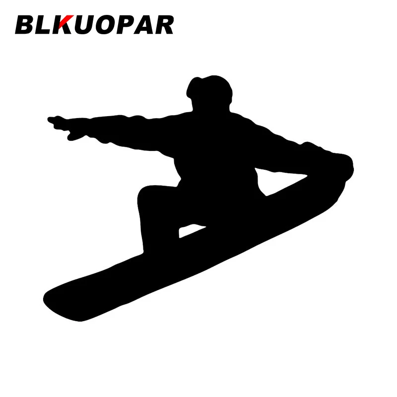 

Автомобильная наклейка BLKUOPAR для снежной доски, индивидуальные водонепроницаемые Модные наклейки с защитой от царапин, солнцезащитные креативные автомобильные аксессуары