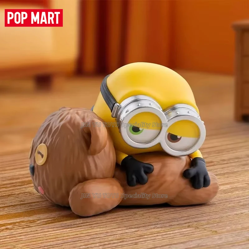POP MART Minions Lazy Every Day Series Blind Box Toy Cute