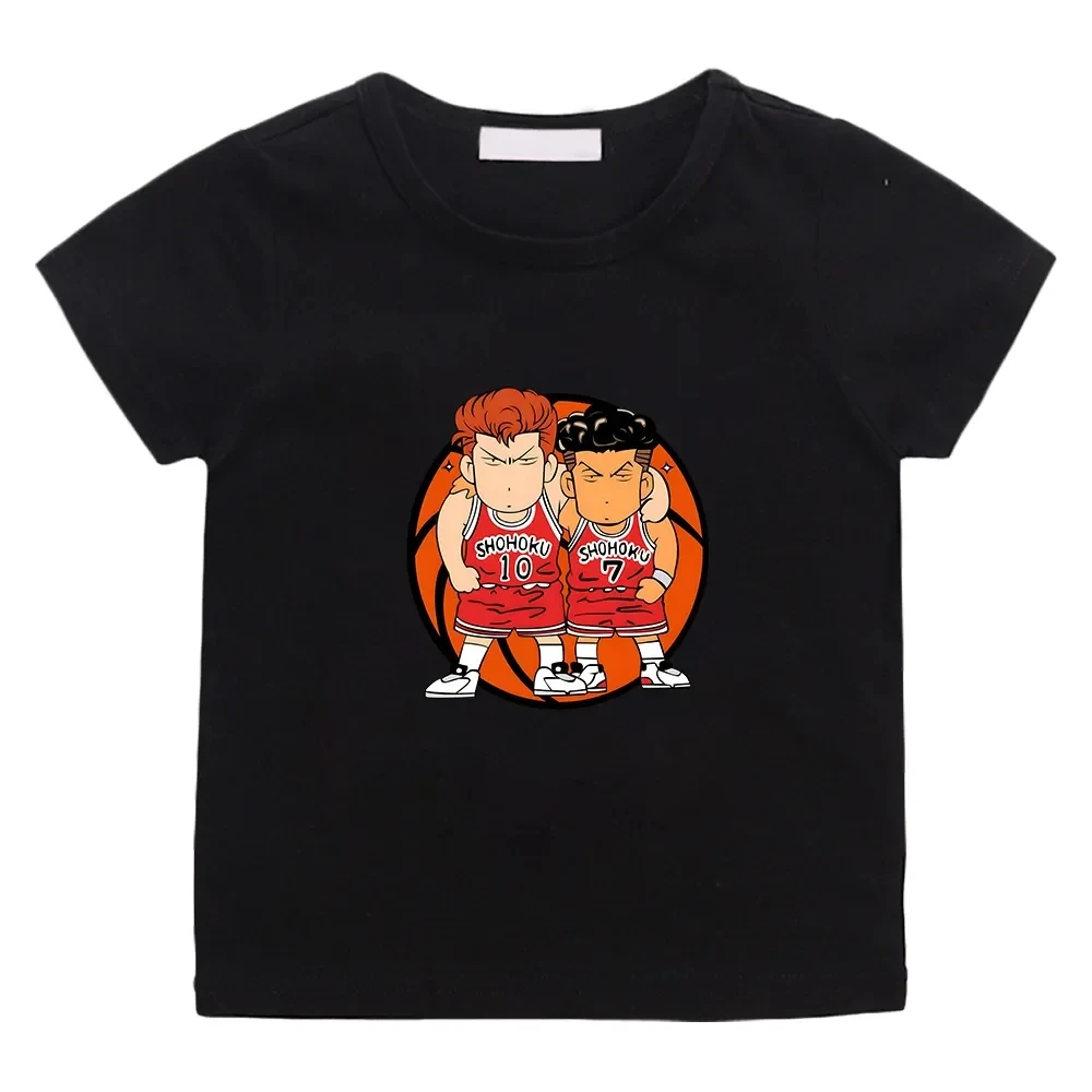 Slam Dunk Anime T-shirt Basketball Manga Graphic Oversize Men