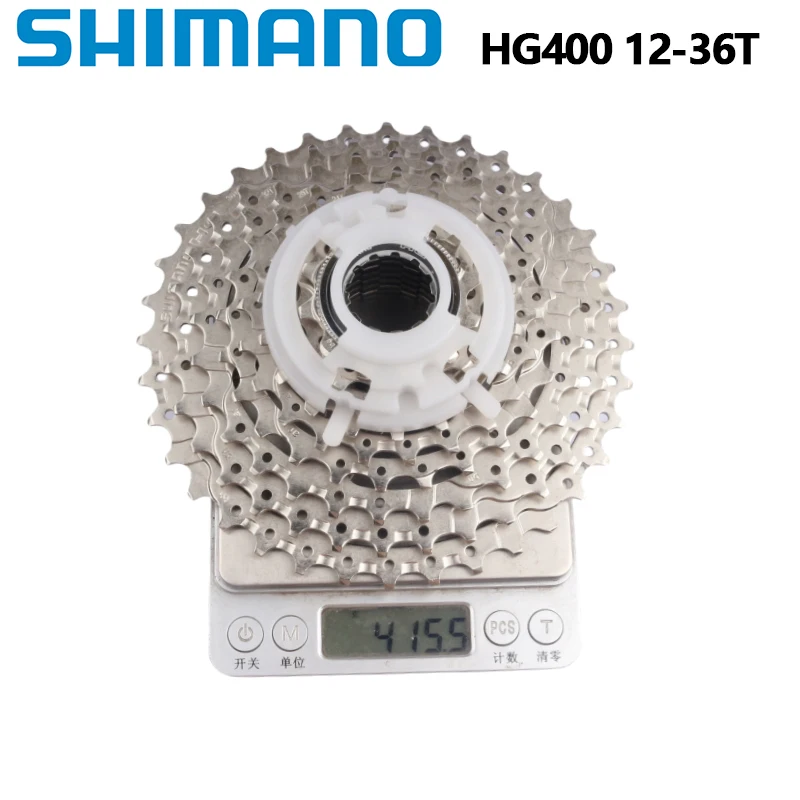 Bicycle Cassette Shimano HG400 9s Cassette CS-HG400 11-25T 11-28T 11-32T 11-34T 11-36T 12-36T MTB 9 Speed Mountain Bicycle Freewheel