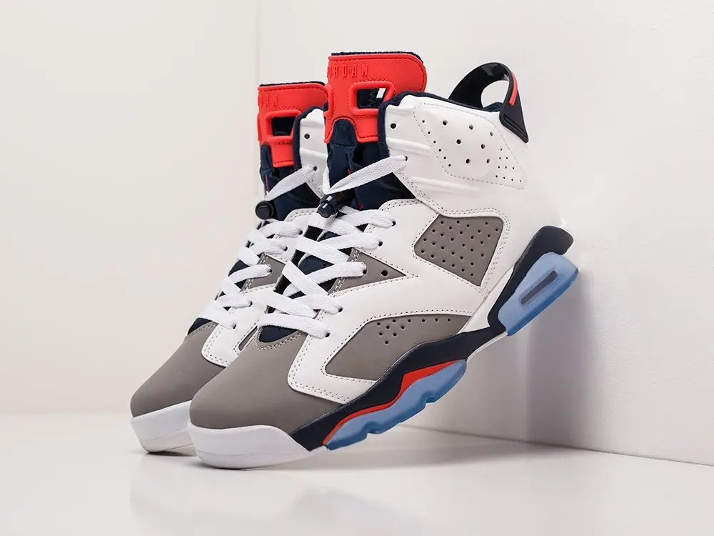 Кроссовки Nike Air Jordan 6 Белый Демисезон Мужской | Обувь