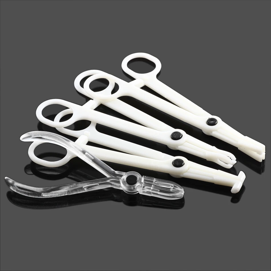 1Set 14G 16G Disposable Professional Body Piercing Tool Kit Piercing Needle Clamp Tools Ear Tragus Nose Eyebrow Navel Piercings body piercing kit