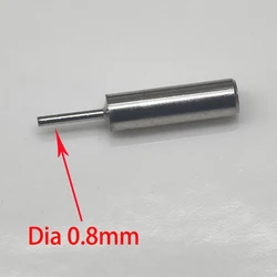 20PCS Precision Watch Bracelet Adjustment Pins - 0.8mm & 1.0mm Sizes (0.8mm - 20PCS)