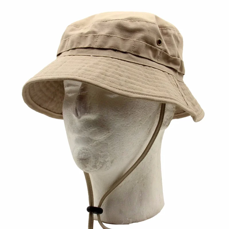NEW Version Of Short Brimmed Benny Hat, Geely Tactical Camouflage Narrow Brimmed Round Hat, Battle Training Hat