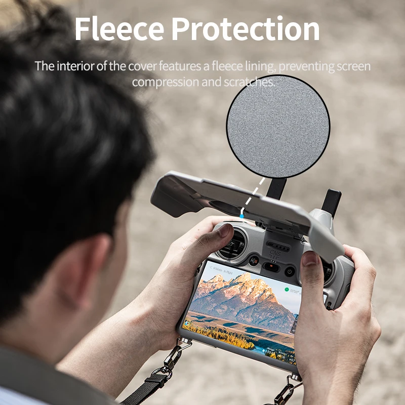 Pare-Soleil 3 En 1 STARTRC Pour DJI RC 2 - Protection Écran Mini 4 Pro, Mini 3, Neo, Air 3