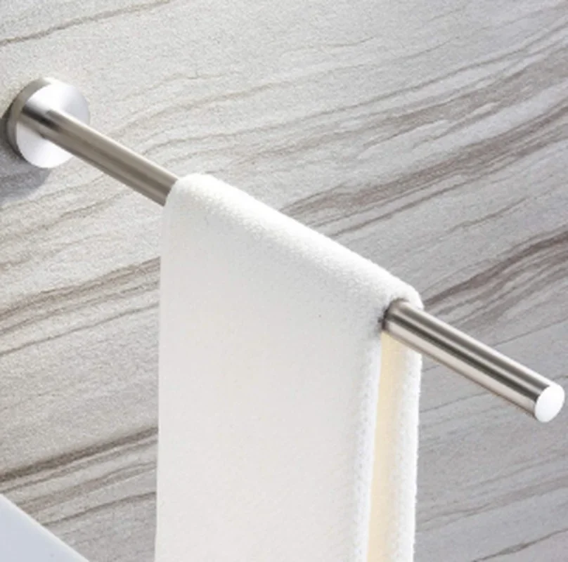 Towel Holder Single Arm Rack Wall Mounted Paper Roll Home Bathroom Accessories Water-Proof Moisture-Proof Durable towel rack towel holder