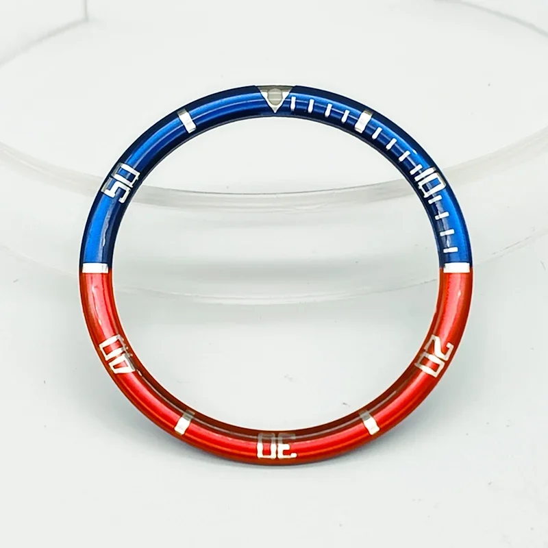 38mm Resin Watch Bezel Insert for Diver Watch Case, 38x31.5mm Bezel Ring Parts