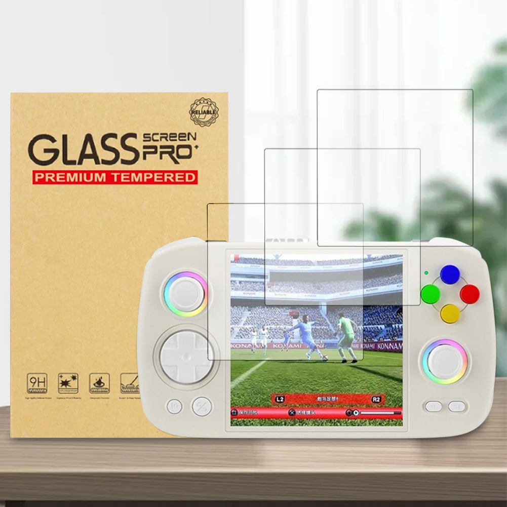 For Anbernic RG Cube Screen Protector Film Anti-Scrach HD Screen Protective Film Tempered Glass Protective Film Game Accessories