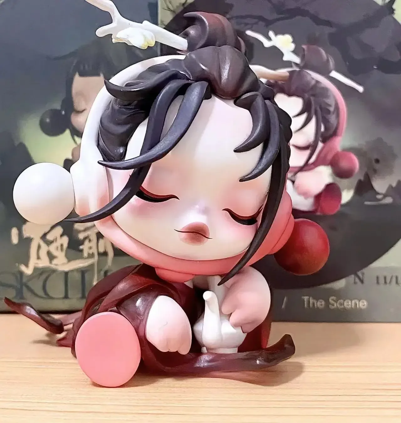 thumbnail image 1 of Hot Sale Skullpanda Pre-trial Momei Series Luminescence Model Toy Sp11 Generation Antique Collection Decoration Gift Toy, 1 of 5